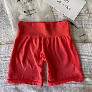 NVGTN - BNWT, Candy Apple Contour Small Shorts